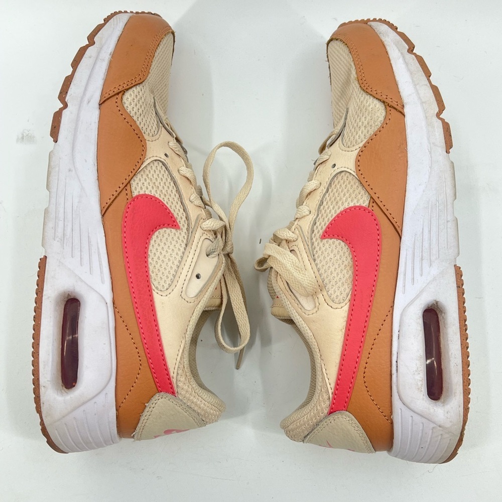 NIKE Air Max SC Sneakers White Pink Salt Cognac Tan Colorway Size US 8.5 - Picture 8 of 10